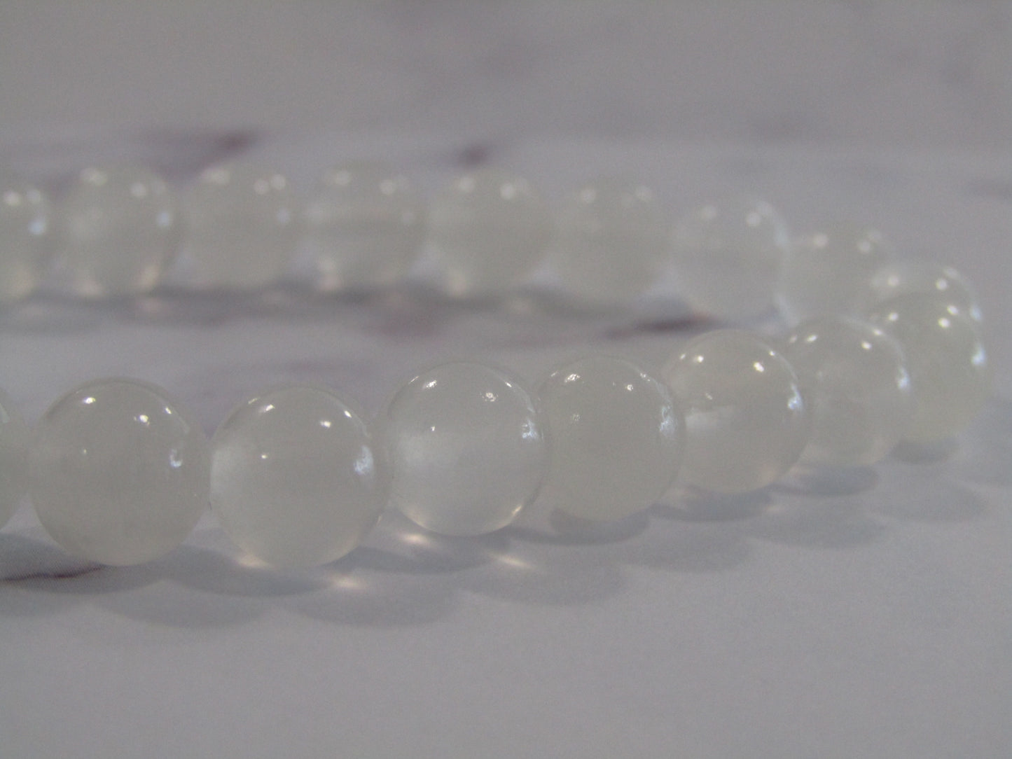 Selenite bracelet - 8mm