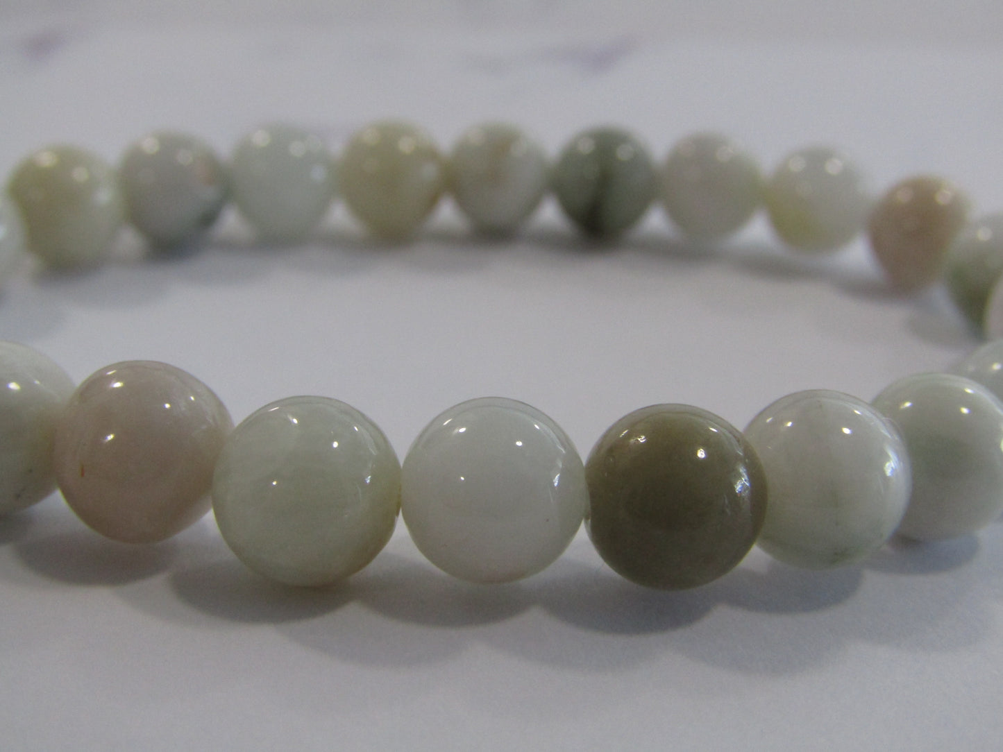 Grade A Jadeite bracelet - 8mm