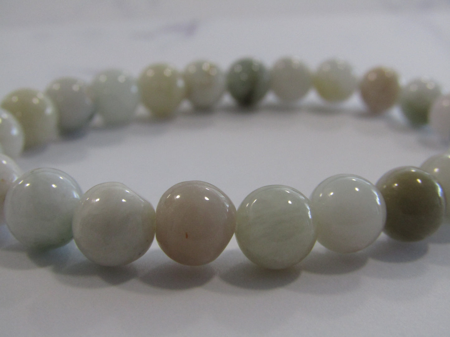 Grade A Jadeite bracelet - 8mm