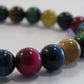 Colourful Tigers Eye (dyed) bracelet - 8mm