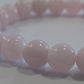 Rose Quartz bracelet - 8mm