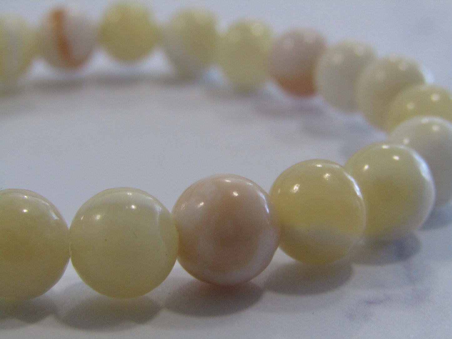 Honey Jade bracelet - 8mm