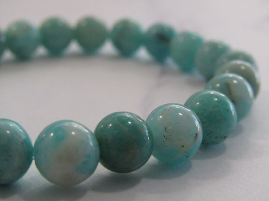 Grade A Amazonite (8mm) bracelet