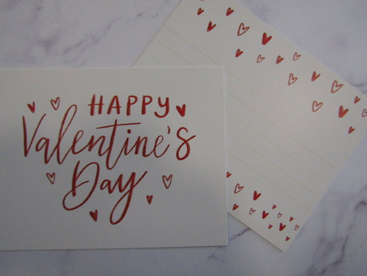 Note Card - Happy Valentine's Day