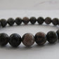 Glaucophane saddle brown bracelet