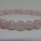 Grade A Madagascar Rose Quartz (8mm) bracelet