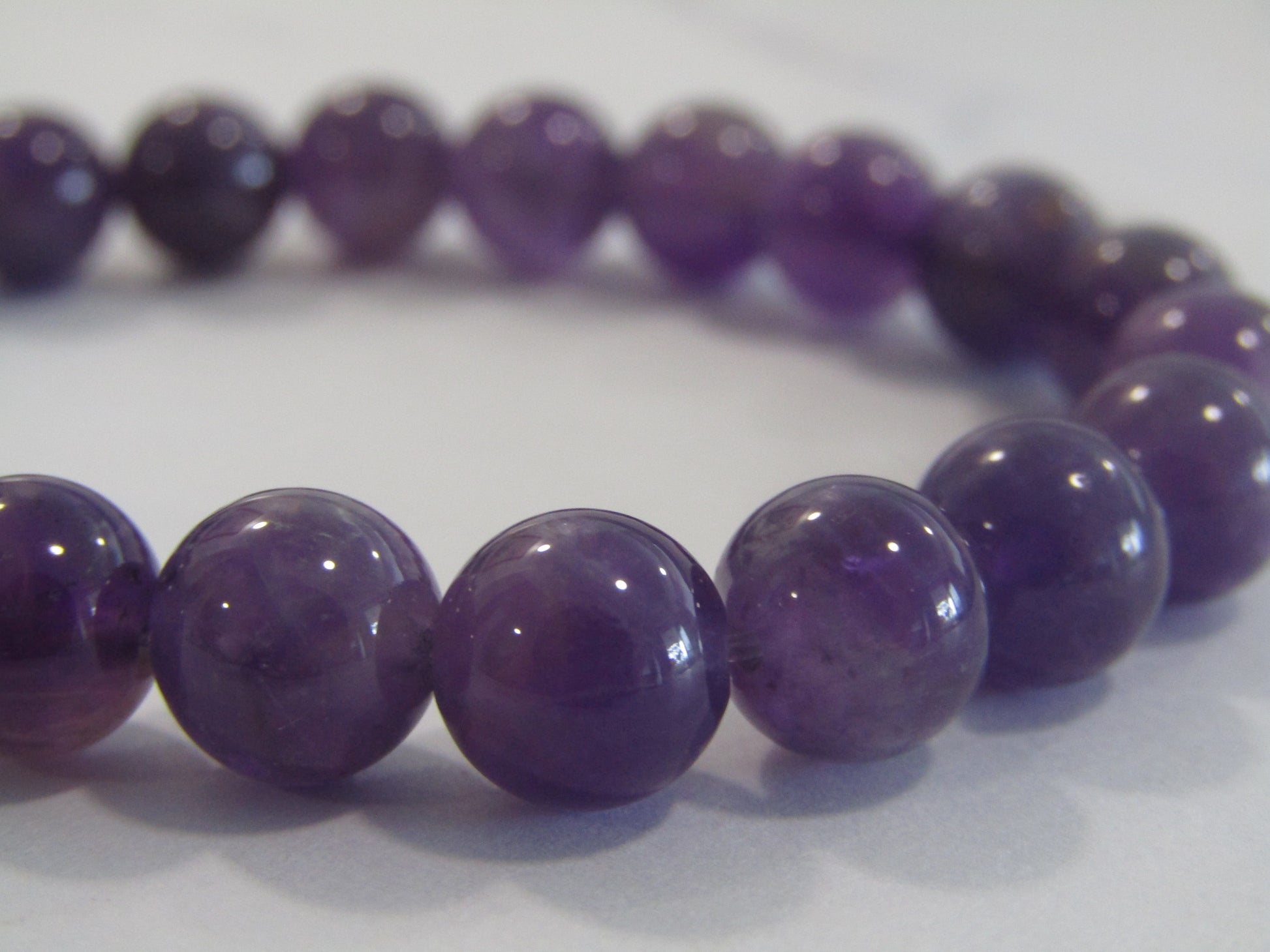 Amethyst 8mm Bracelet