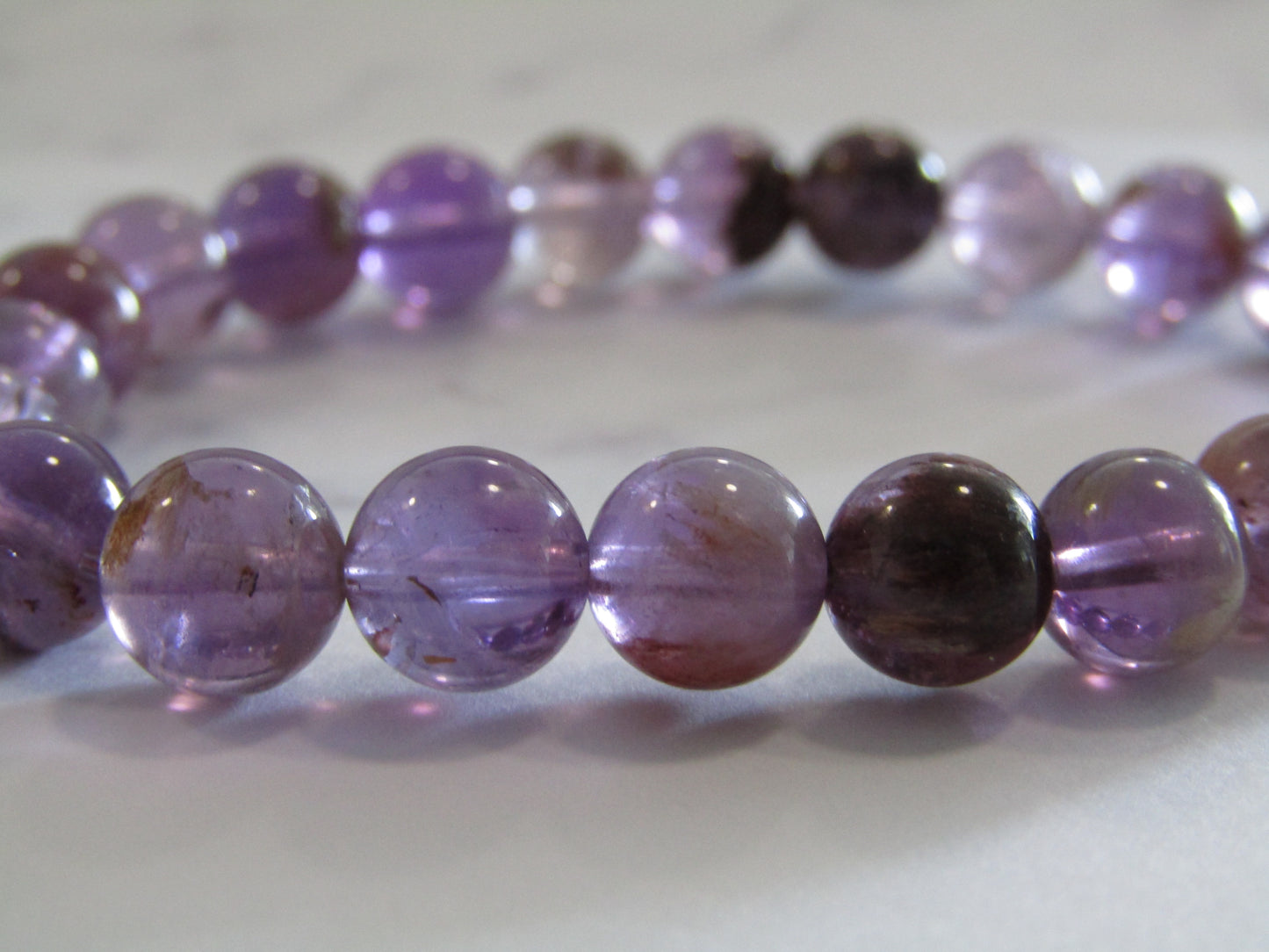 Amethyst bracelet - 8mm