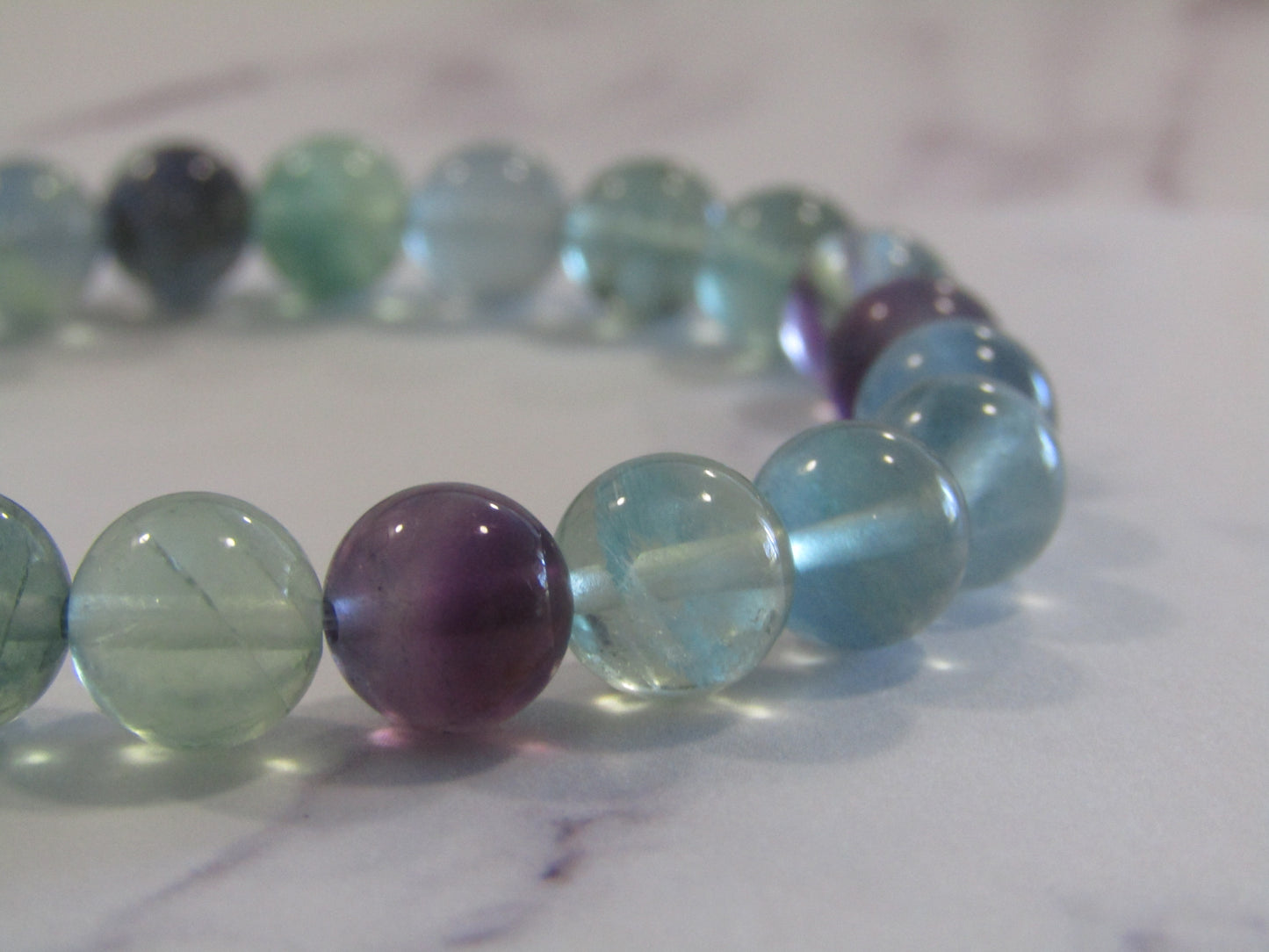 Grade A Fluorite (8mm) bracelet